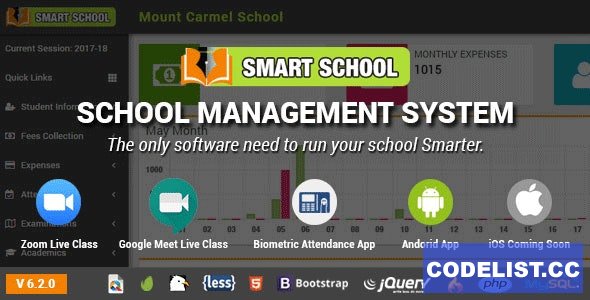 Smart School v6.2.0 - School Management System - nulled
