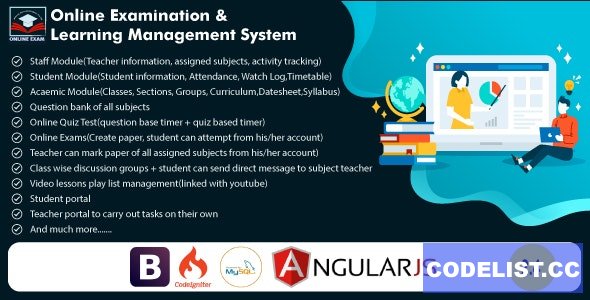 Online Exam and Learning Management System v2.4