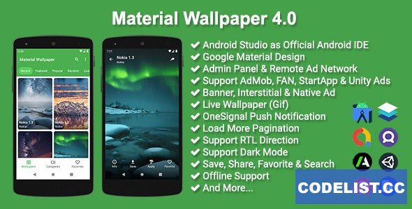 Material Wallpaper v4.0