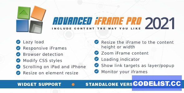 Advanced iFrame Pro v2021