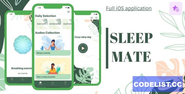 Sleep Mate v1.0 - Full iOS Application