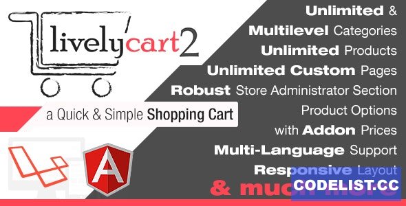 LivelyCart v2.8.7.0 - a Quick and Simple JavaScript PHP Shopping Cart