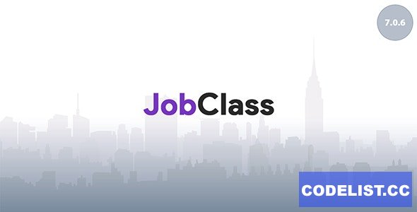 JobClass v7.0.6 - Job Board Web Application - nulled