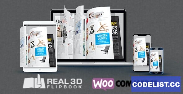 WooCommerce Real3D Flipbook Addon v1.0 