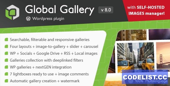 Global Gallery v8.0 - WordPress Responsive Gallery