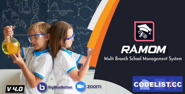 Ramom School v5.2 - Multi Branch School Management System
