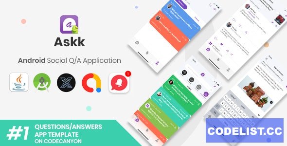 Askk - Android Social Questions/Answers Application [XServer] (15 April 2021)