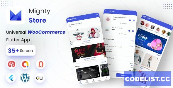 MightyStore Dokan Multi Vendor v12.0 - Flutter E-commerce Full App