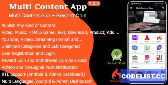 Multi Content App v4.0.0