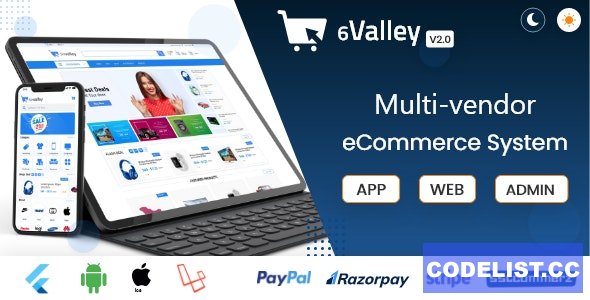 6valley Multi-Vendor E-commerce v2.0 - Complete eCommerce Mobile App, Web and Admin Panel