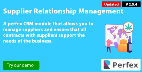 Supplier Management module for Perfex CRM v2.3.4
