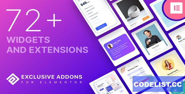  Exclusive Addons Pro for Elementor v1.4.9