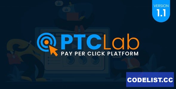 ptcLAB v1.1 - Pay Per Click Platform - nulled