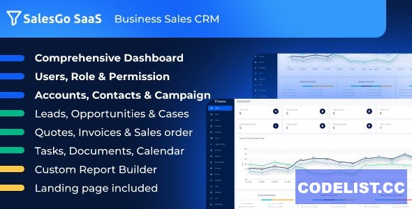 SalesGo SaaS v2.4.0 - Business Sales CRM