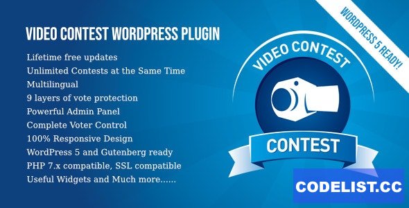 Video Contest WordPress Plugin v3.2 