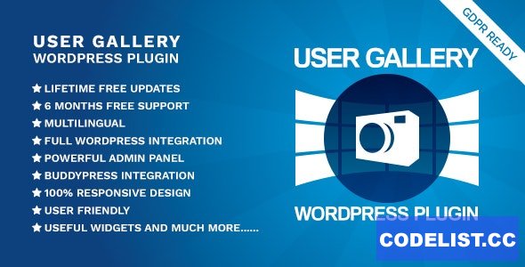 User Gallery WordPress Plugin v1.6.0