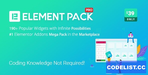 Element Pack v6.5.0 - Addon for Elementor Page Builder