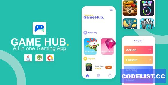Game Hub v1.0 - All in one game app 