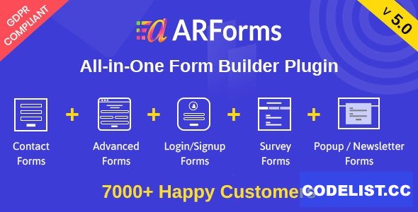 ARForms v5.8.1 - WordPress Form Builder Plugin