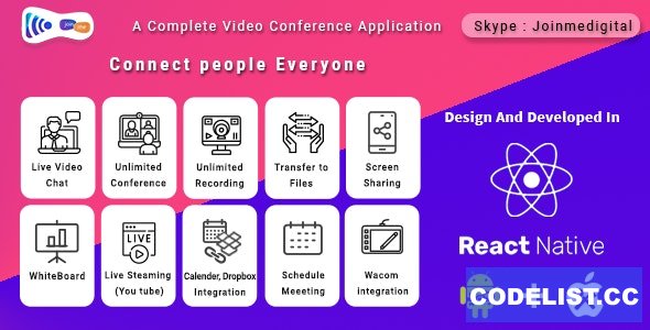 JoinMe Video Conference Tool (Android + iOS + Web APP + Desktop) 22 october 2020