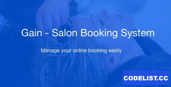 Gain v1.4 - Salon Booking System - nulled