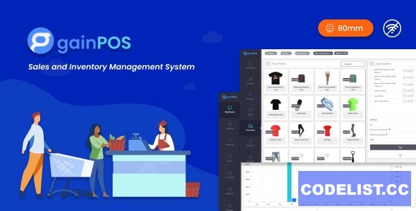 Gain POS v1.6 - Inventory and Sales Management System