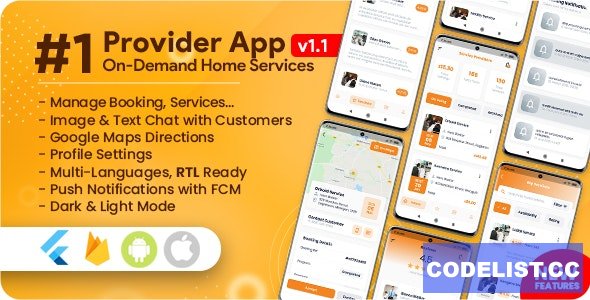 Service Provider App for On-Demand Home Services Complete Solution v2.2.2 - nulled