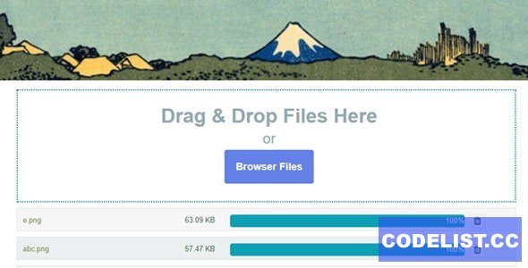 Contact Form 7 Drag and Drop FIles Upload v3.4 - Multiple Files Upload