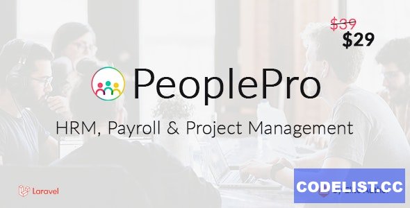 PeoplePro v1.2.6.5 - HRM, Payroll & Project Management