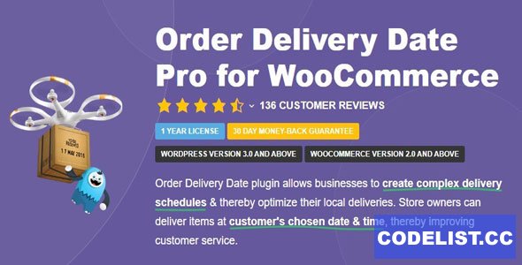 Order Delivery Date Pro for WooCommerce v9.27.0 