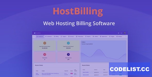 HostBilling - Web Hosting Billing & Automation Software 3 August 2021