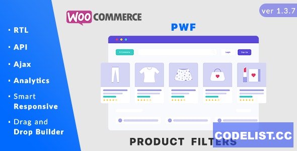 PWF WooCommerce Product Filters v1.3.6 
