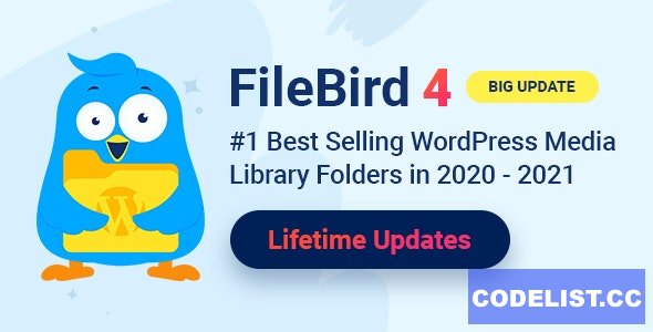FileBird v4.9 - WordPress Media Library Folders