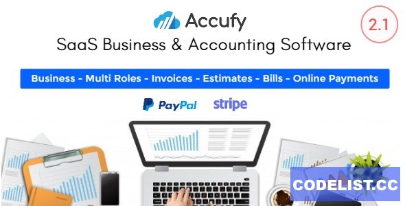 Accufy v2.1 - SaaS Business & Accounting Software - nulled