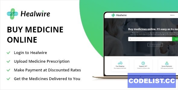 Healwire v4.0 - Online Pharmacy