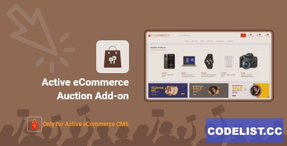 Active eCommerce Auction Add-on v1.0