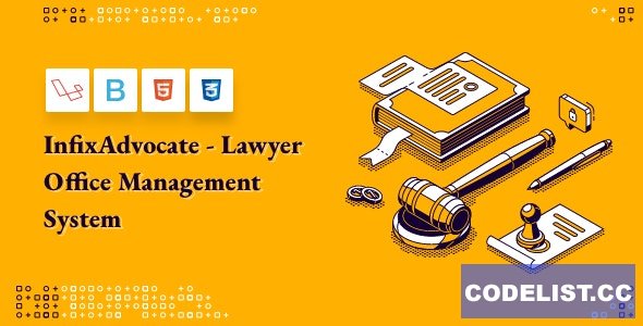InfixAdvocate v1.1.1 - Lawyer Office Management System - nulled
