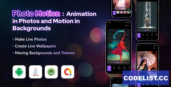 Photo Motion v1.1 - Animation in Photos and Motion in backgrounds