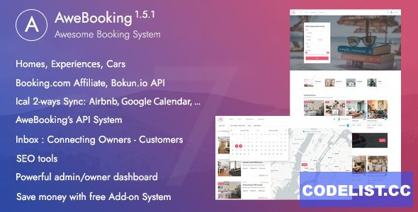 AweBooking v1.5.1 - Online Booking System - Bokun.io API supported