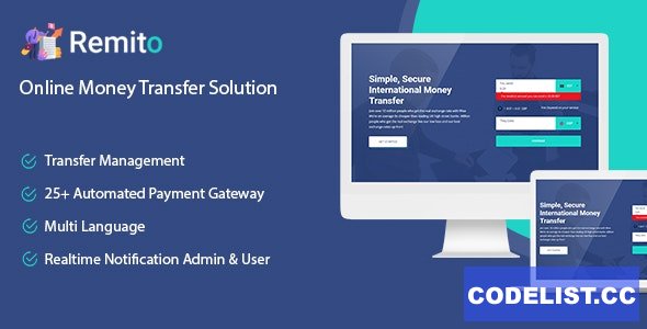 Remito v1.0 - Online Money Transfer Solution