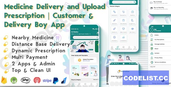 DrMedico v1.2 - On Demand Pharmacy Delivery