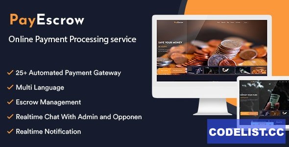 PayEscrow v2.0 - Online Payment Processing Service