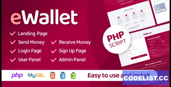 eWallet v3.0 - PHP Script