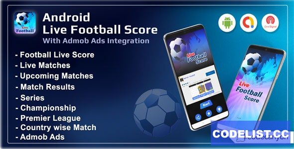 Android Football Live Score v1.0 - Soccer Live Score 2021 (Android 11)