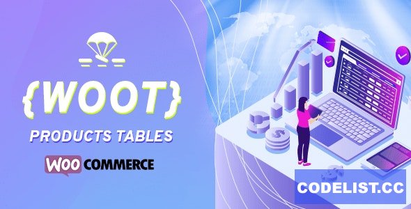 WOOT v2.0.5 - WooCommerce Products Tables Professional
