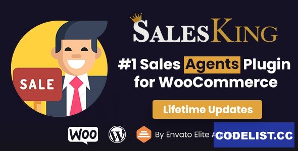 SalesKing v1.1.3 - Ultimate Sales Team, Agents & Reps Plugin for WooCommerce