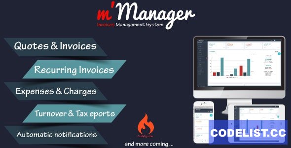 m'Manager v2.1.1 - Invoices Management System