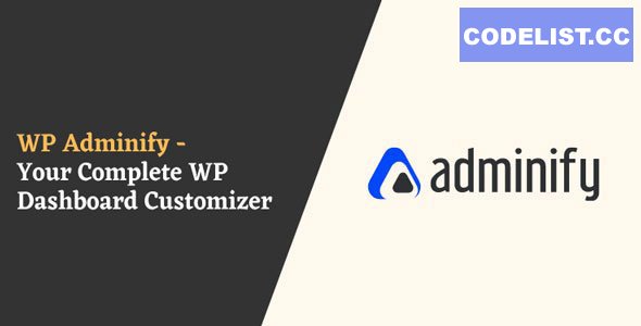 WP Adminify Pro v3.1.6 - Powerhouse Toolkit for WordPress Dashboard