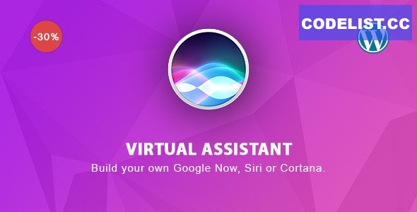 Virtual Assistant for Wordpress v2.3.3 - build your own Google Now, Siri or Cortana.