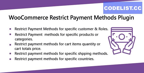 WooCommerce Restrict Payment Methods v1.0.3